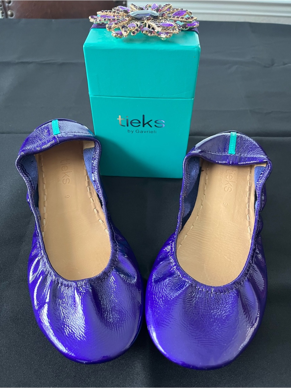 Tieks Purple Diamond ballet flats